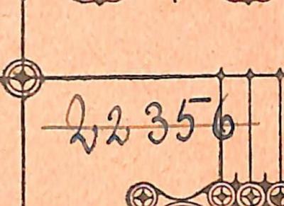 - (NSDAP-Gauarchiv Südhannover-Braunschweig), Von Hand: Nummer; '22356'. 