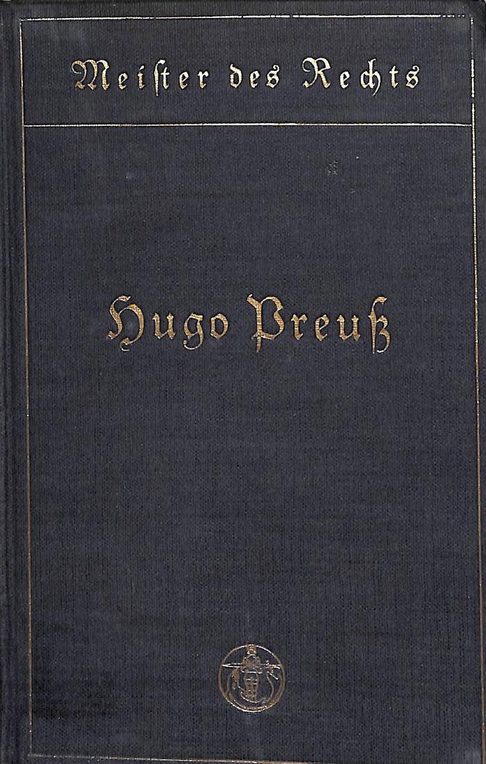 4/159 : Hugo Preuß. (1930)