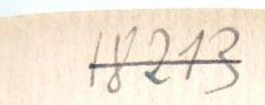 - (NSDAP-Gauarchiv Südhannover-Braunschweig), Von Hand: Nummer; '18213'. 