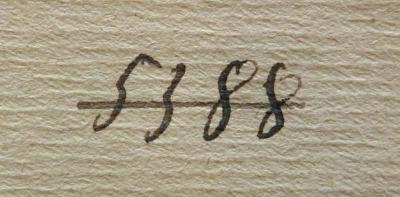 - (NSDAP-Gauarchiv Südhannover-Braunschweig), Von Hand: Signatur; '5388'. 