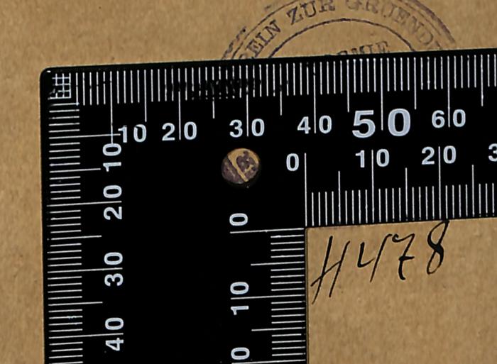 - (Akademie für die Wissenschaft des Judentums), Von Hand: Signatur; 'H478'. 