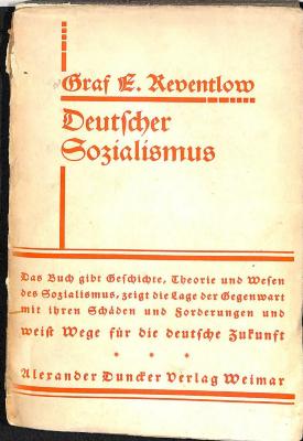 S 3228 : Deutscher Sozialismus. Civitas Dei Germanica. (1930)