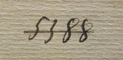 - (NSDAP-Gauarchiv Südhannover-Braunschweig), Von Hand: Signatur; '5388'. 