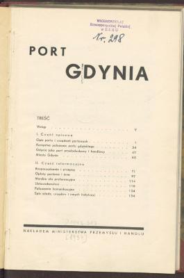 Ro 44510:F8 : Port Gdynia. (1934)