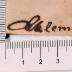 - (Ahlemann), Von Hand: Autogramm; 'Ahlemann'.  (Prototyp)