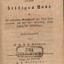 DLIT7743 : &lt;&gt; Lobgesang auf den heiligen Anno (1816)