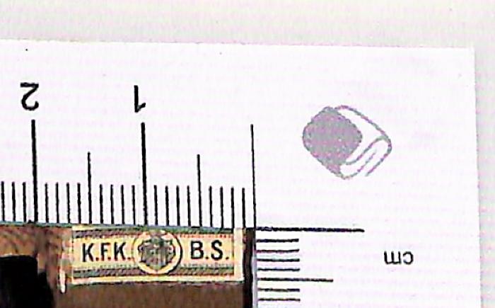 -, Etikett: ; 'K.F.K. B.S.' (Prototyp)