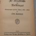 U 3511 : Zur Vorgeschichte des Weltkrieges. Erinnerungen aus den Jahren 1897-1906. (1918)