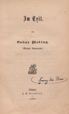 DLIT7827:3 : Memoiren zur Zeitgeschichte (1884)