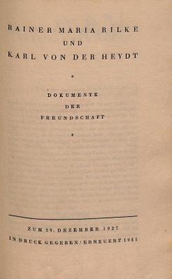 DLIT7918 : Dokumente der Freundschaft (1931)