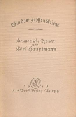 DLIT7810 : Aus dem großen Kriege (1915)