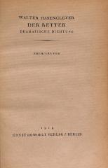DLIT7814 : &lt;&gt; Retter (1919)