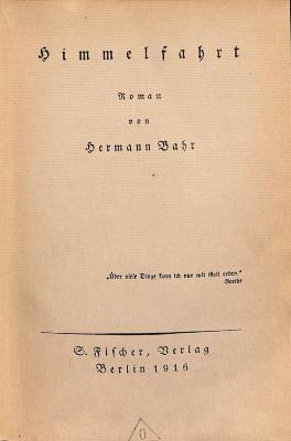 DLIT7813 : Himmelfahrt (1916)