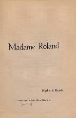 DLIT7922 : Madame Roland ([1927])