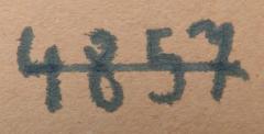 - (NSDAP-Gauarchiv Südhannover-Braunschweig), Von Hand: Nummer; '4857'. 
