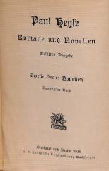 DLIT7949:20 : Romane und Novellen (1908)