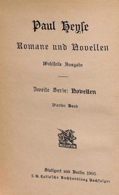 DLIT7949:4 : Romane und Novellen (1905)