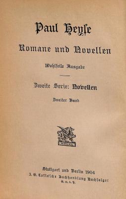 DLIT7949:2 : Romane und Novellen (1904)