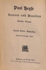 DLIT7949:22 : Romane und Novellen (1909)