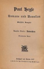 DLIT7949:13 : Romane und Novellen (1907)