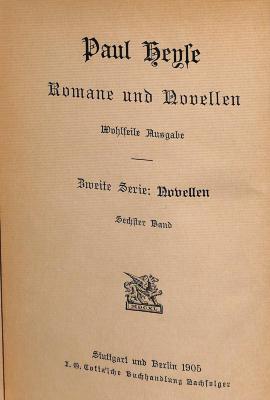 DLIT7949:6 : Romane und Novellen (1905)