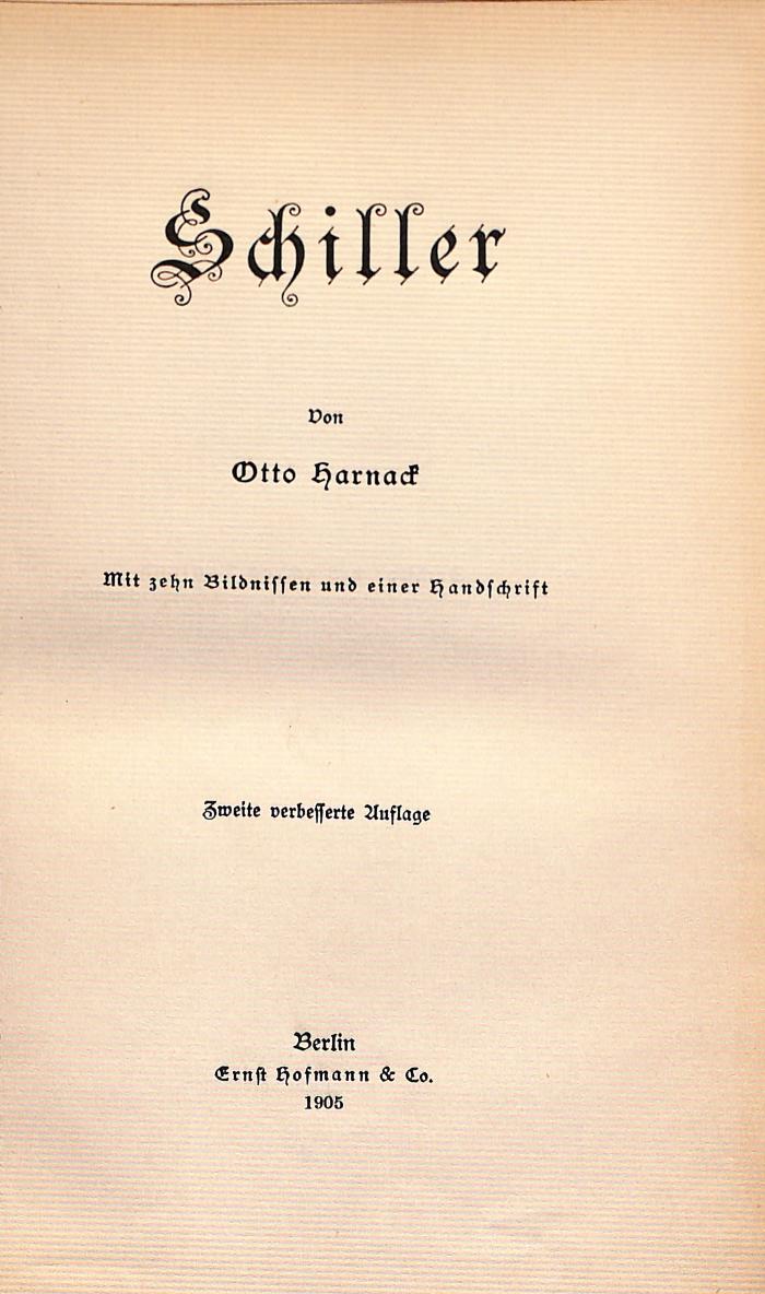 DLIT8073 : Schiller (1905)