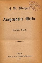 DLIT7957:5/6 : Ausgewählte Werke (1879)