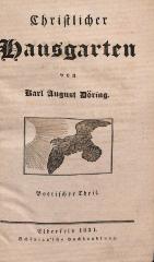 DLIT7980 : Christlicher Hausgarten (1831)