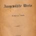 DLIT7957:7/8 : Ausgewählte Werke (1880)