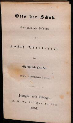 DLIT8292 : Otto der Schütz (1851)