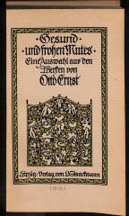 DLIT8387 : Gesund und frohen Mutes (1910)