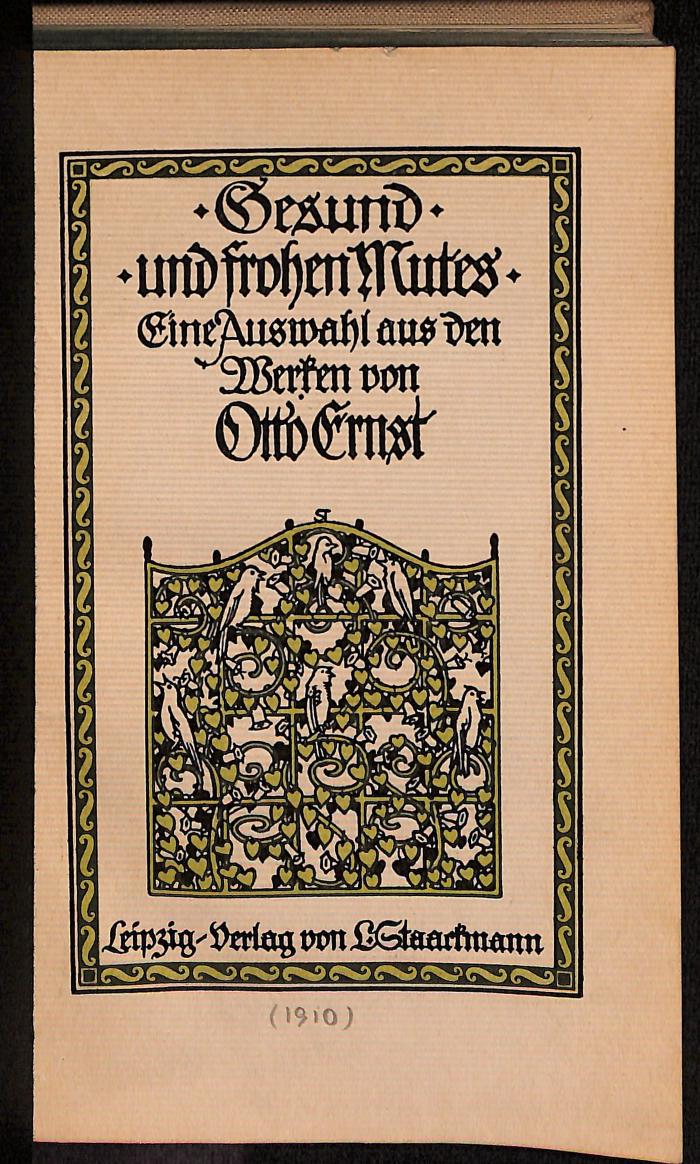 DLIT8387 : Gesund und frohen Mutes (1910)