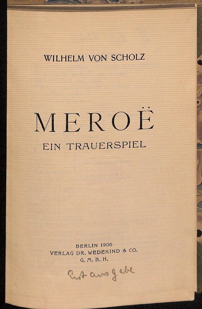 DLIT8320 : Meroë (1906)