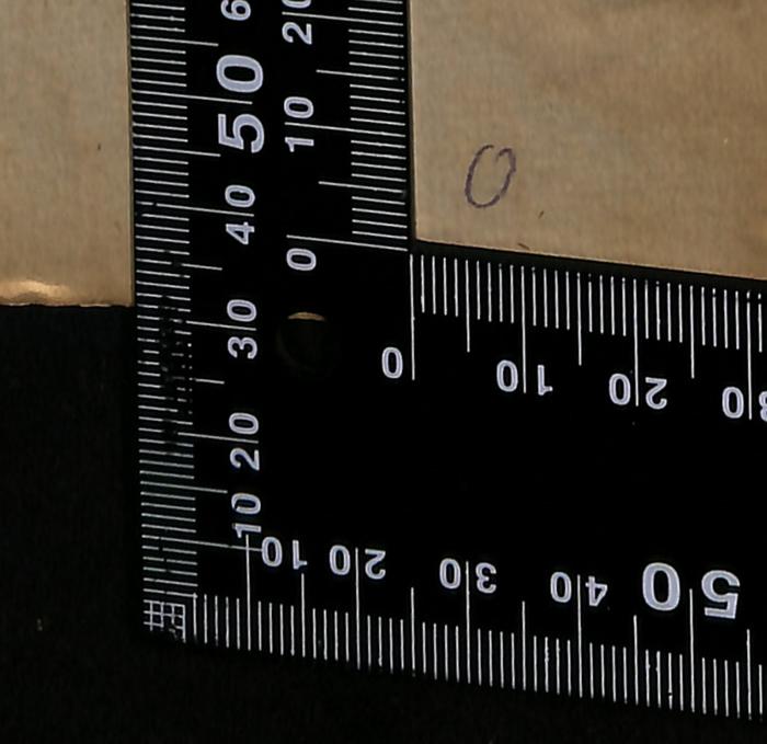 -, Von Hand: Notiz; 'O'
