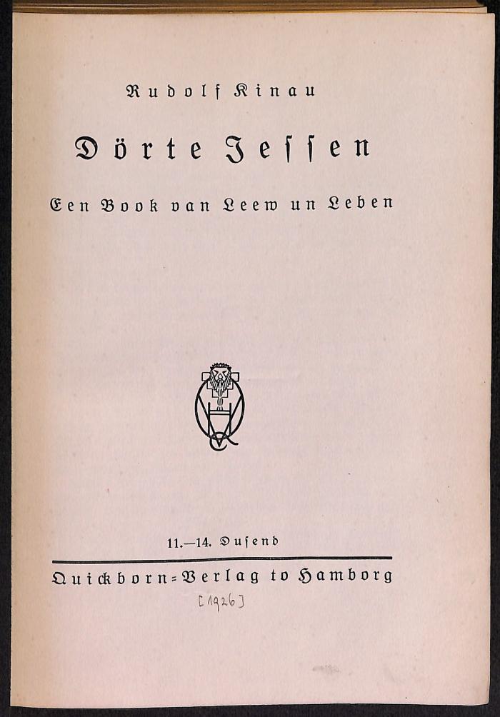 DLIT8513 : Dörte Jessen ([1926])