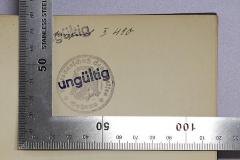 - (Kreisausschuß des Kreises Guhrau), Stempel: Berufsangabe/Titel/Branche, Ortsangabe; 'Kreisausschuß der Kreisstelle Guhrau'. 