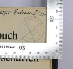 - (Kreisausschuß des Kreises Guhrau), Stempel: Berufsangabe/Titel/Branche, Ortsangabe; 'Kreisausschuß des Kreises Guhrau'. 