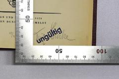 -, Von Hand: Autogramm, Name; 'Fritz Lemke'