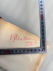 - (Molemann, H.P. ), Von Hand: Name; 'HP Molemann'. 