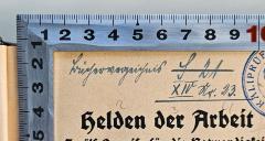 - (Kaliprüfungsstelle), Von Hand: Inventar-/ Zugangsnummer, Signatur; 'Bücherverzeichnis S 21 XIV Nr. 23.'. 