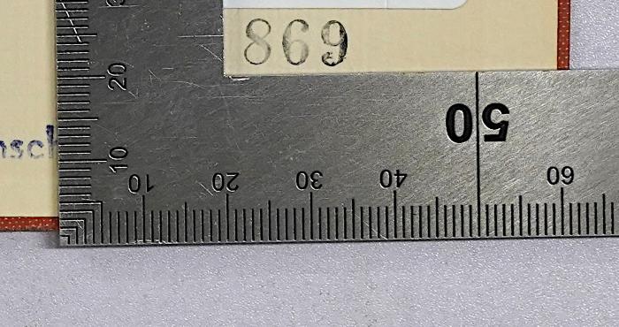 B 441 : Physiologie und Hygiene der Arbeit (1931);-, Stempel: Nummer; '869'
