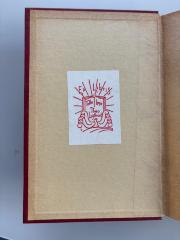 - (Ligthart, Theo),  'Ex Libris Tolle Lege Theo Ligthart
MP'.  (Prototyp)