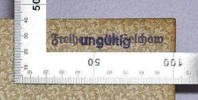 B 784&lt;2&gt; : Der demokratische Imperialismus (1911);- (von Selchow, Bogislav), Stempel: Name; 'Freiherr von Selchow'. 