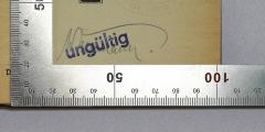 - (Neumann, W.), Von Hand: Name, Datum; 'W. Neuman.'. 