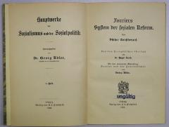 B 705 : Fouriers System der sozialen Reform (1906)