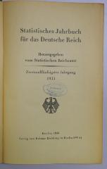 B 897a-52 : Statistisches Jahrbuch für das Deutsche Reich (1933) (1933)