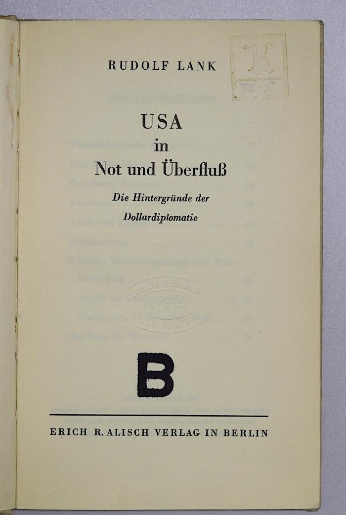 Ba 47 : USA in Not und Überfluß (1939)