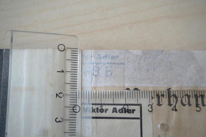 - (Kammer für Arbeiter und Angestellte für Wien;Adler, Victor), Stempel: Signatur; '[5]85'. 