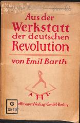 G 3270 : Aus der Werkstatt der deutschen Revolution. (1919)