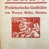 88/80/40863(3) : Sturmgesang! Proletarische Gedichte (1913)